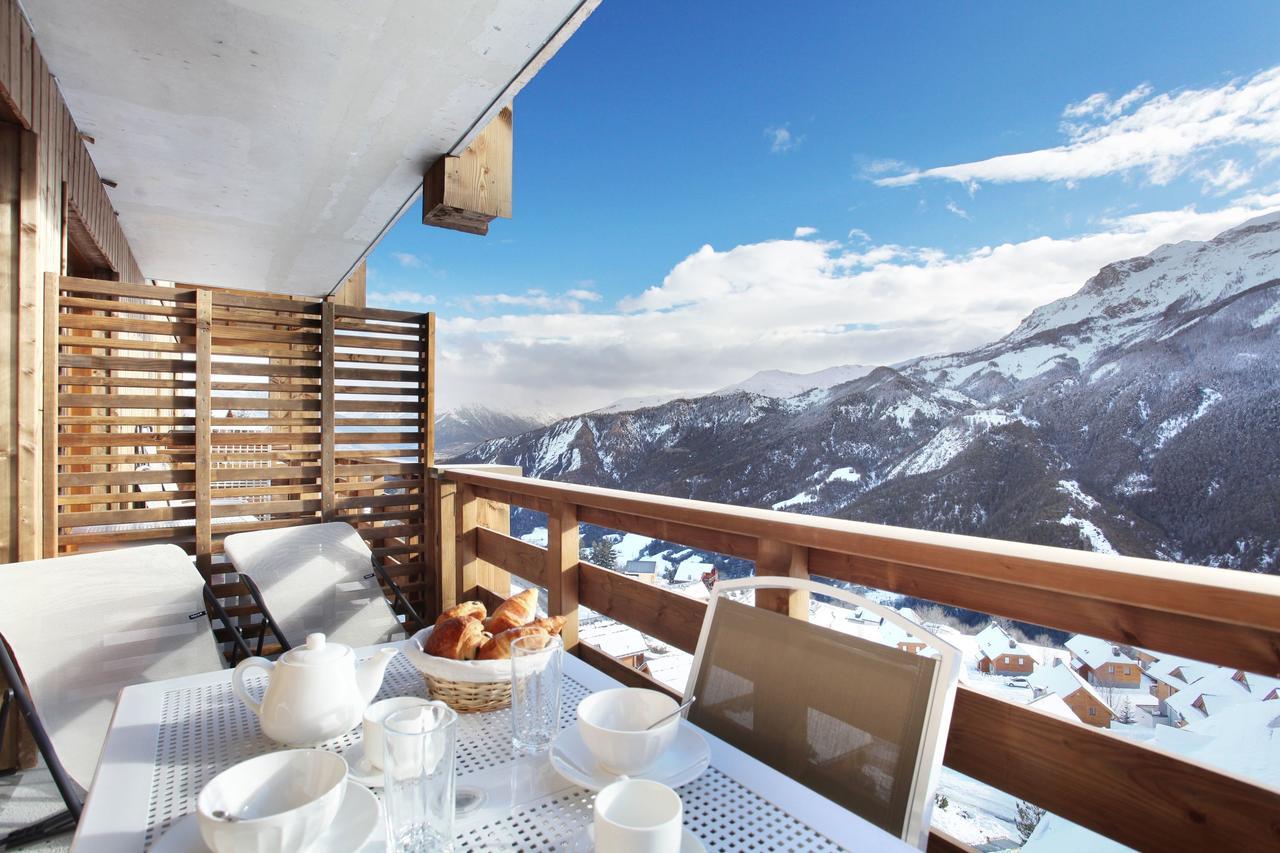 Residence Odalys Le Village De Praroustan Pra Loup Bagian luar foto