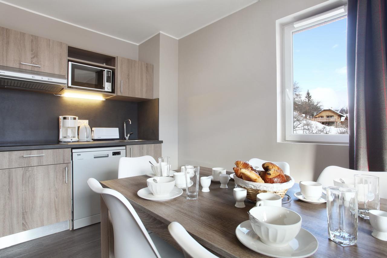 Residence Odalys Le Village De Praroustan Pra Loup Bagian luar foto